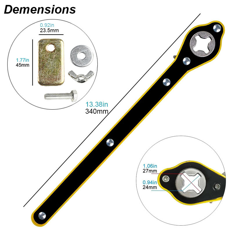Auto Jack Wrench Ratel Handvat AUTO Band Wiel Lug Handje Lift Spanner Sleutel Band Reparatie Schaar Onderhoud Garage Arbeid Besparen