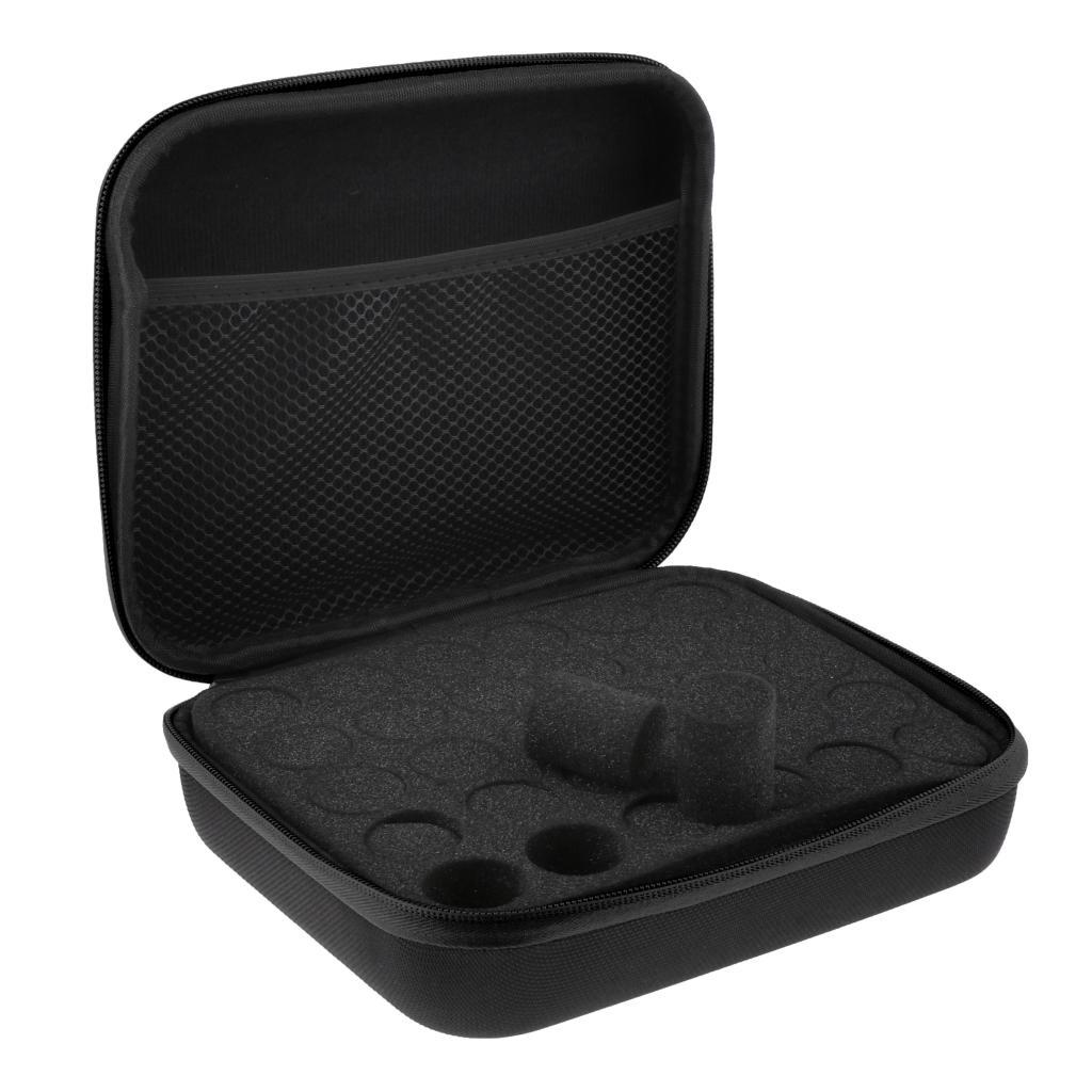 Mallette de transport d&#39;huile essentielle, 30 bouteilles de 5 Ml 10 Ml 15 Ml: Black