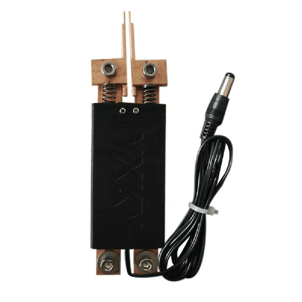 Mini Machine à souder par points Portable, ensemble de stylo de soudage par points de Type intégré avec déclencheur automatique, accessoire pour batterie 18650: BLACK