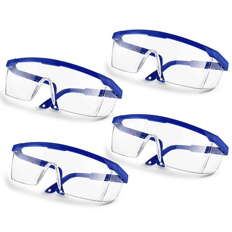 1/2/4Pcs Motorrad Anti-Splash Schutz Wind Staub Proof Brille Augenschutz Labor Brille Arbeit Schutz brille Radfahren Glasse: Freier Raum