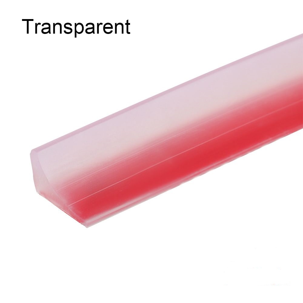 Self-Adhesive Silicone Bathroom Water Stopper Water Retaining Strip Bendable Bathroom Door Washing Machine Shower Dam Barrier: Red / 84.5mm