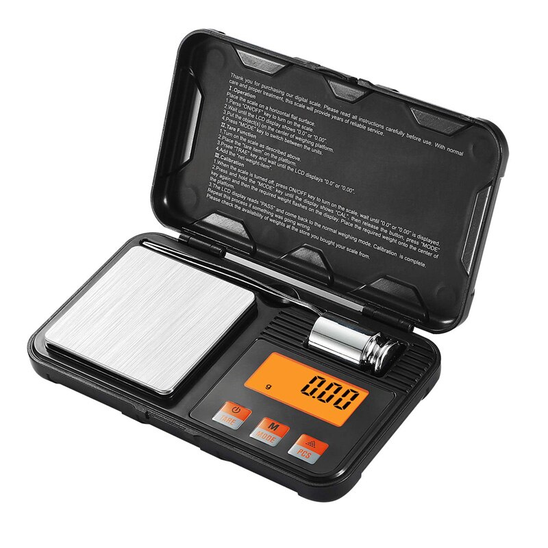 Balance numérique Balance 200g 0.01g précision balance électronique Balance de poche électronique gramme poids pour bijoux de cuisine