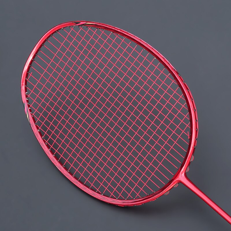 Ultralight 5U Carbon Fiber Badminton Racket Met String Tassen Raquette Geregen Padel Racket Z Speed Force Professionele Rackets