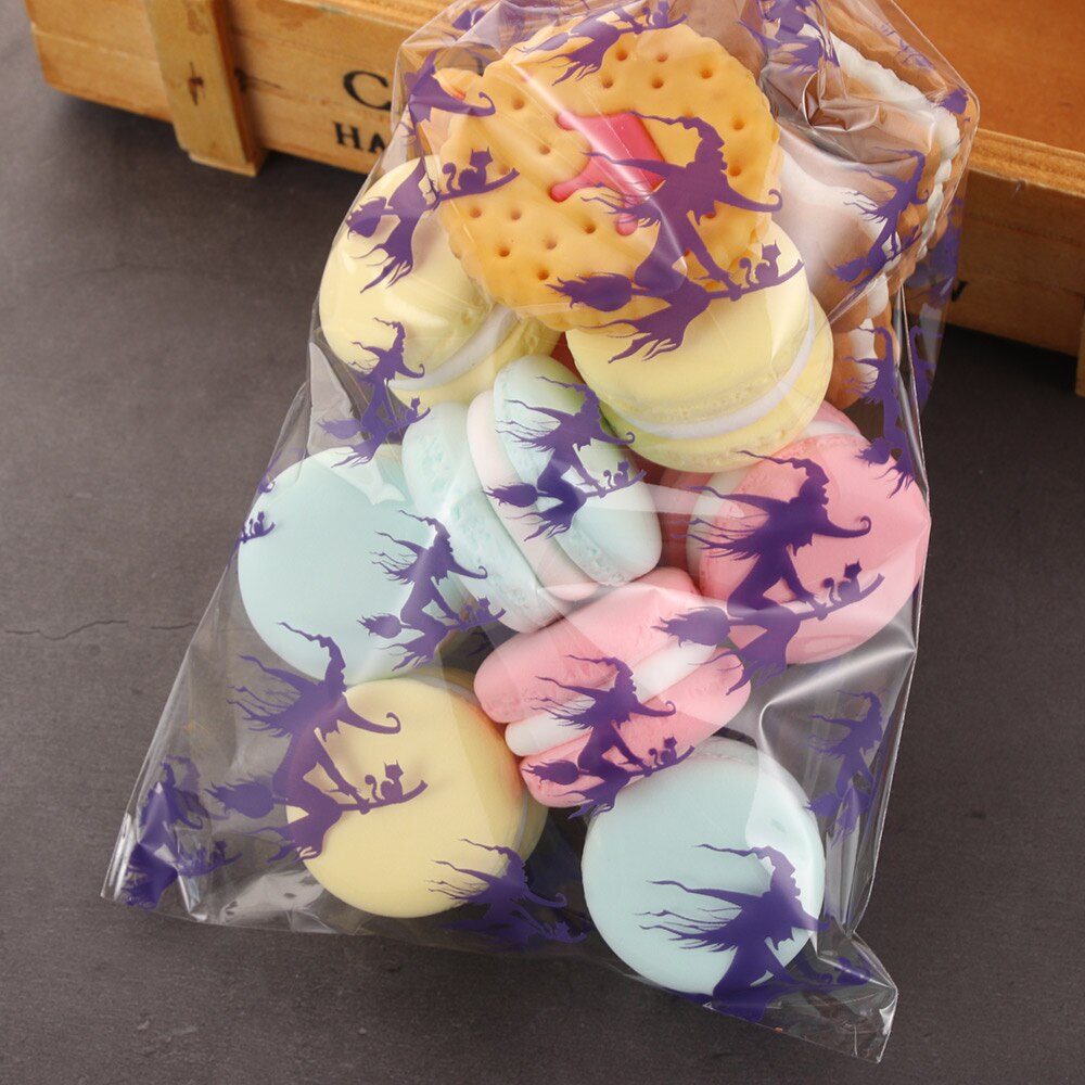 50pcs Halloween Candy Bag Treat Bags Cookie Candy Grandado 50pcs halloween candy bag treat bags cookie candy grandado