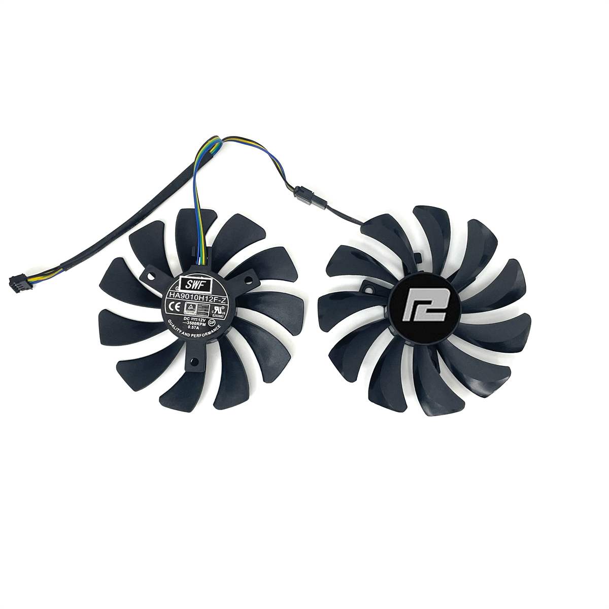 Nowy wentylator chłodzący 85 mm do kart graficznych Powercolor RX 6700 6650 6600 XT RX 5700 5600 XT V2 Fighter Cooler Fan