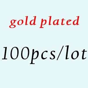 20/50/100pcs gold plated platinum plated wire guardian wire protector for jewelry making 4x5mm hole:1mm: gold plated 100pcs