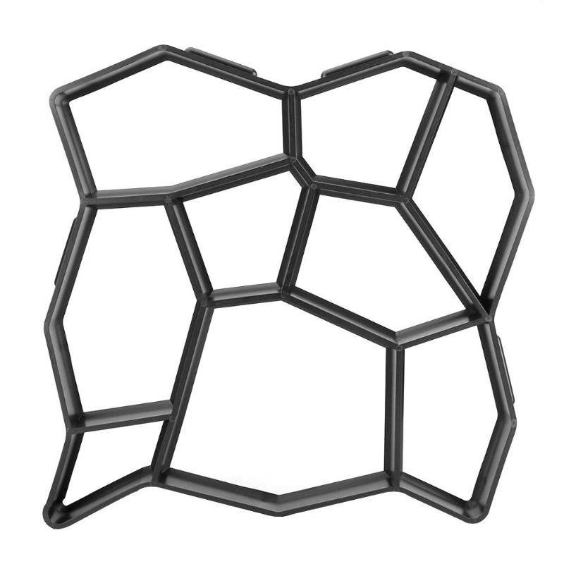 1pc manuelt hage fortau mold diy manuelt veibelegg sement betong murstein stein støpe hageverktøy diy hage