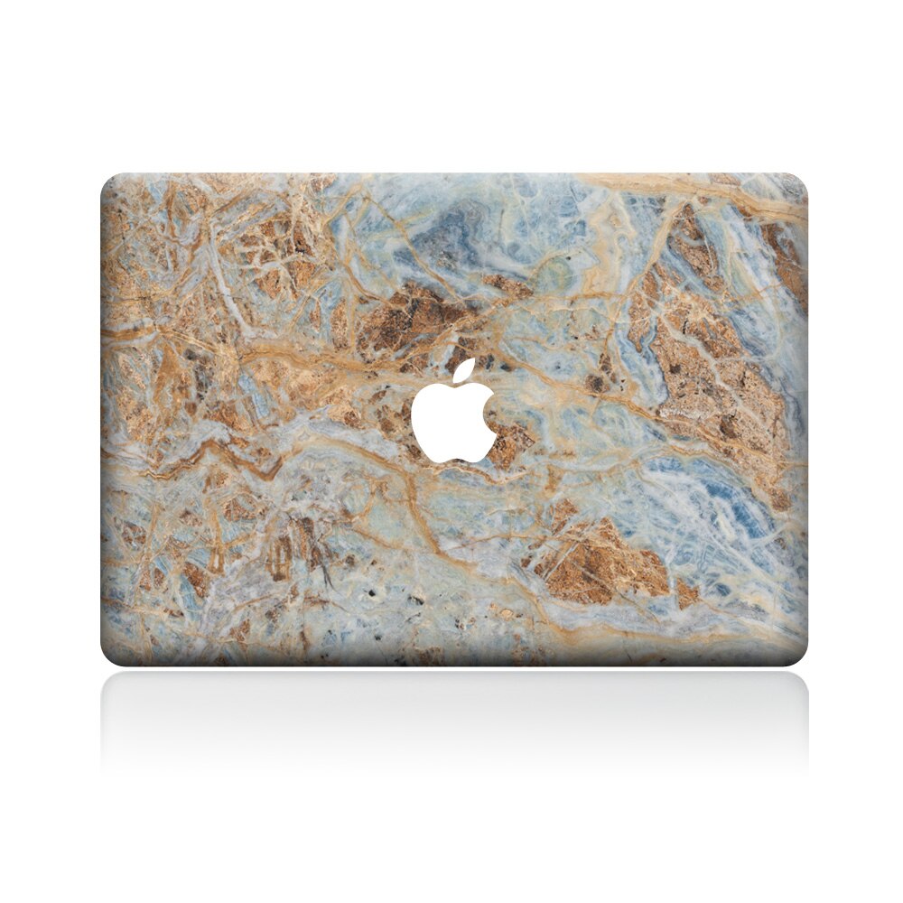 Tofarget marmor laptop-dekal klistremerke skin for macbook air pro retina 11 " 13 " 15 " vinyl mac case notebook body full cover skin