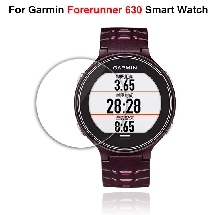 9H 2.5D Tempered Glass For Garmin Forerunner 35 45 220 225 230 235 245 620 630 735xt 935 945 Smart Watch Screen Protector Film: For Forerunner 630