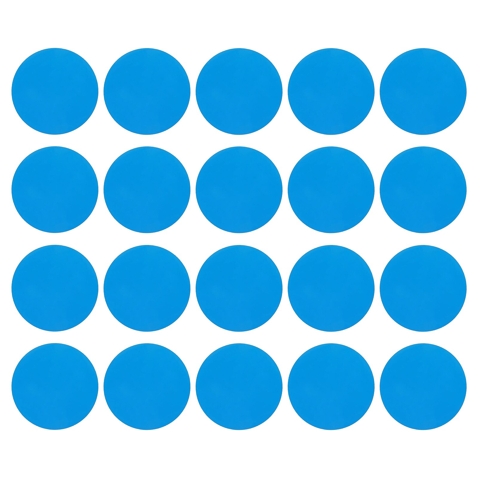 Vinyl Repair Patch Waterproof Round Self-Adhesive PVC Repair Patches Vinyl Pool Liner Patch for Inflatable Products Boat Raft: 20pcs