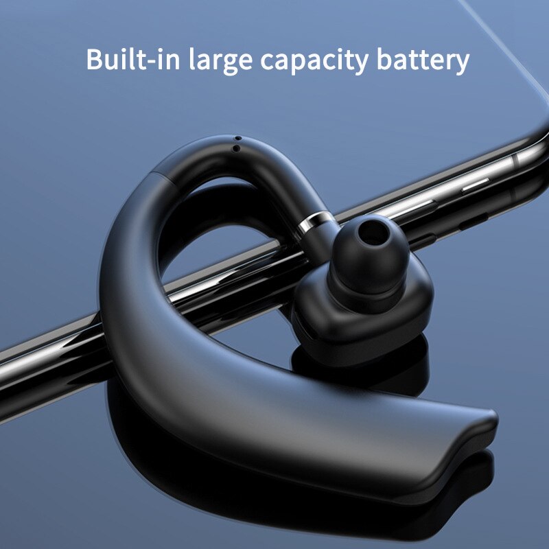 Wireless Bluetooth Earphone Waterproof Headphone Sports Earbuds Portable Business Headset With 180 Degrees Rotation For Phone
