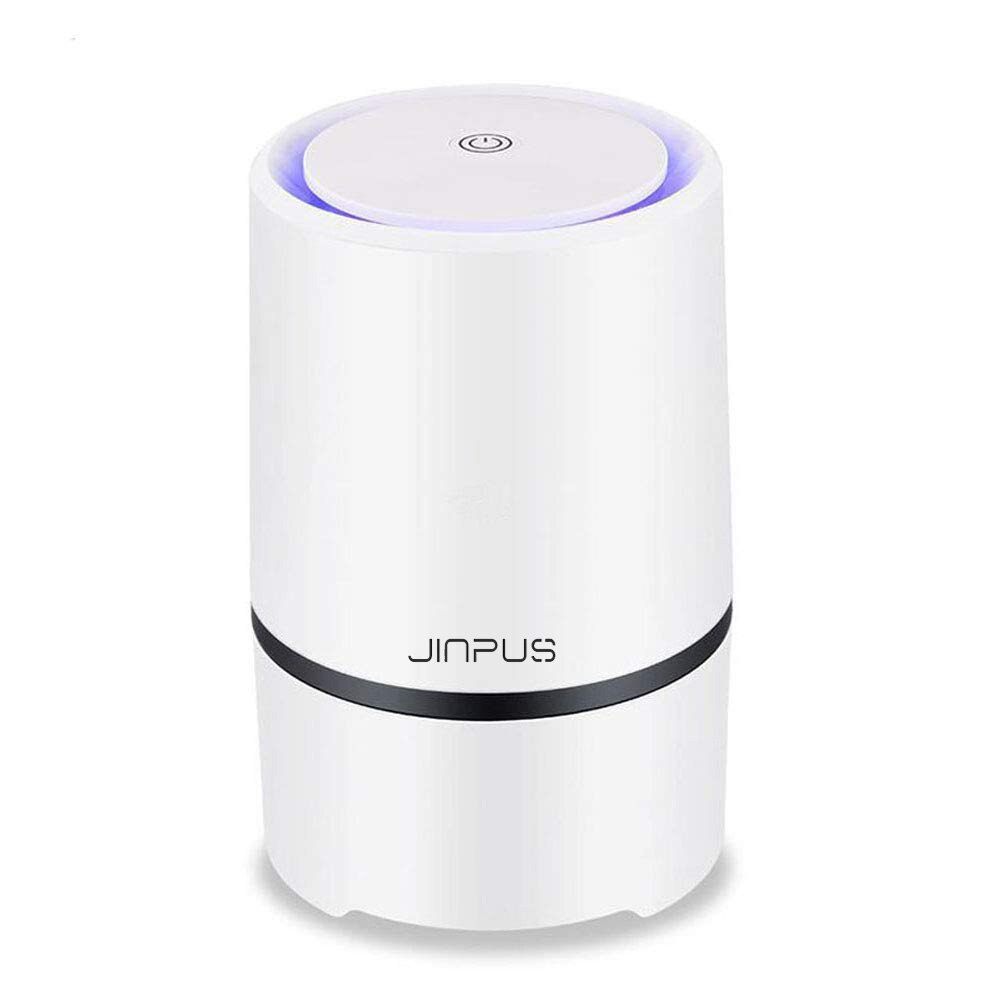 Jinpus -ilmanpuhdistin pieni ilmanpuhdistin kotiin hepa -suodattimen anionin hiljaisella ilmanpuhdistimella poistaa pöly siitepölyn 1.5m usb -kaapeli: Default Title