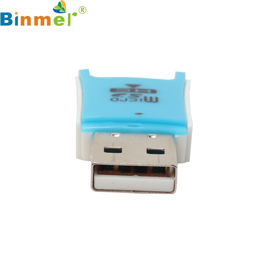 High Speed Mini USB 2.0 Micro SD TF T-Flash Memory Card Reader Adapter BINMER Futural Digital F30