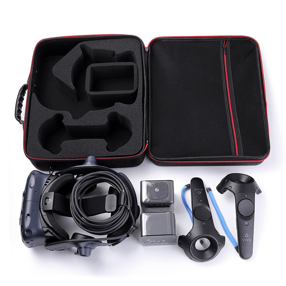 Waterproof Hard Portable Box Cover Case for HTC VIVE Pro Virtual Reality Headset - Travel Protective Carrying Storage case