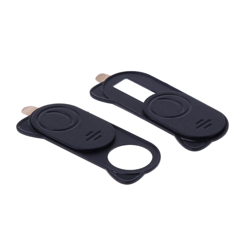 2 uds tapa de cámara deslizante TAPA DE Webcam privacidad seguridad Protector auto-adhesivo Escritorio PC ordenador portátil