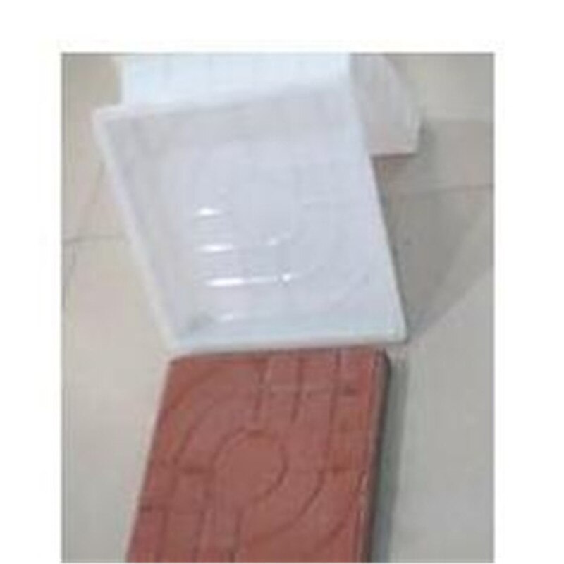 Ścieżka ogrodowa kwadratowa diy z betonu, kostki brukowej z tworzywa sztucznego, chodnik z polipropylenu, 27 x 27 x 4cm, akcesoria robić budynków ogrodowych