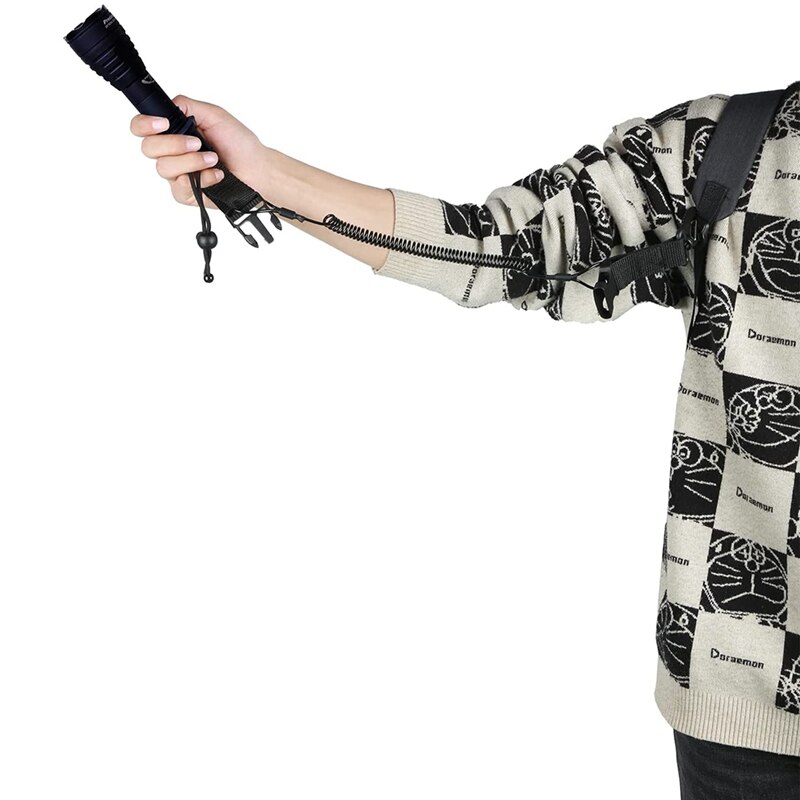 2 stück taucher-lanyards, stahlfeder-lanyards, kamera-lanyards mit schnellverschluss und tauchclips