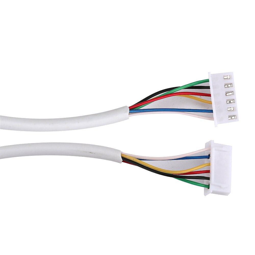 30M 2.54*6P câble 6 fils pour interphone vidéo couleur vidéo porte téléphone sonnette câble d'interphone filaire