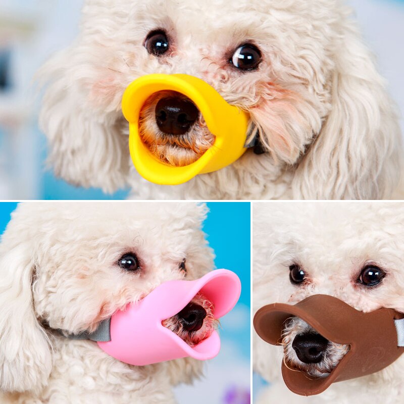 Hund mundkurv silikone and mund maske bark bid stop lille hund anti-bid masker til hund produkter kæledyr hund kat hvalp mund mundkurve