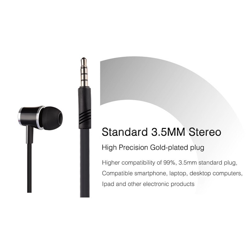 DISOUR Super Bass 3.5mm In Ear Stereo Earphones Volume Control Headset JM21 Earphone With Microphone For Xiaomi Huawei Phone PC