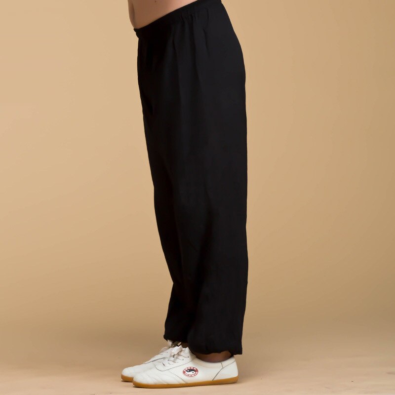 Frühling und sommer Synthetische baumwolle tai chi hosen kung fu pumphose sowohl männer und frauen