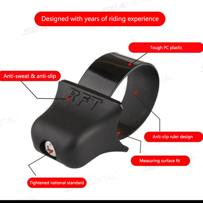 SEAMETAL Assistente acceleratore per moto Maniglia Acceleratore Booster Cruise Control Grip Pollice Polso Risparmio di manodopera Impugnatura per moto Dot
