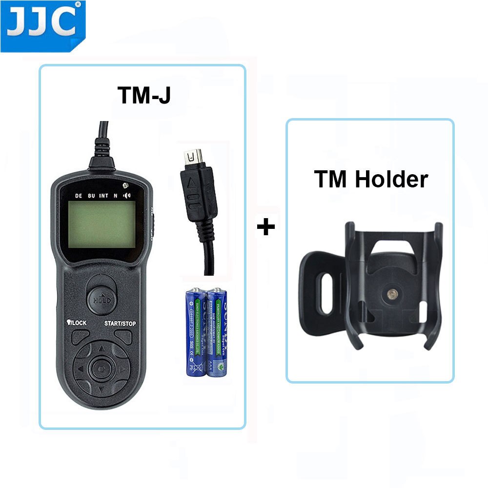 JJC aparat fotograficzny wielofunkcyjny zegar pilot zwolnienie migawki przewód robić Olimpiada OM-D E-M1 III pióro F OM-D em10 II OM-D em5 II: TM-J