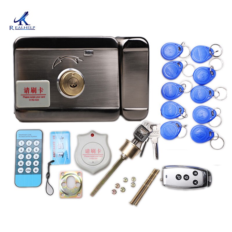 Room Door Locks Smart Magnetic Stanard RF Card 125KHZ Electronic House Locks Keypad Door Lock DC12V Convenient And Modern: C Type