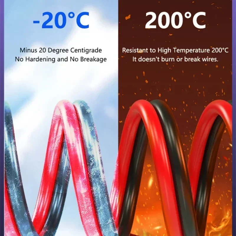 Mekaniker  rp4 multimeter testkabel ultratunna multimeter testledningar utbytbar pennspets universell till pekare/digital multimeter