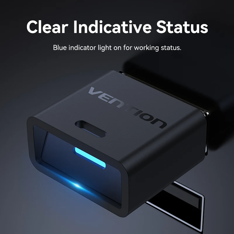 Ventie USB Bluetooth Adapter 5.3 5.4 Dongle voor PC Speaker Draadloze Muis Toetsenbord Muziek Audio Ontvanger Zender Bluetooth