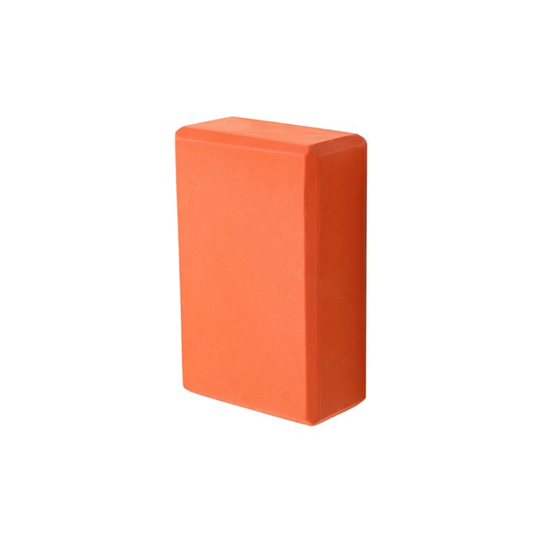 Hoge Dichtheid Yoga Blokken Eva Yogic Blok Fitness Thuis Plank Baksteen 23*15*7.5Cm: Orange