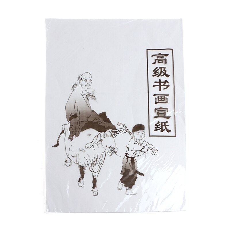 E9LA – papier Xuan pour peinture de calligraphie, riz brut chinois 49x34cm / 35cm x 26cm, 30 pièces