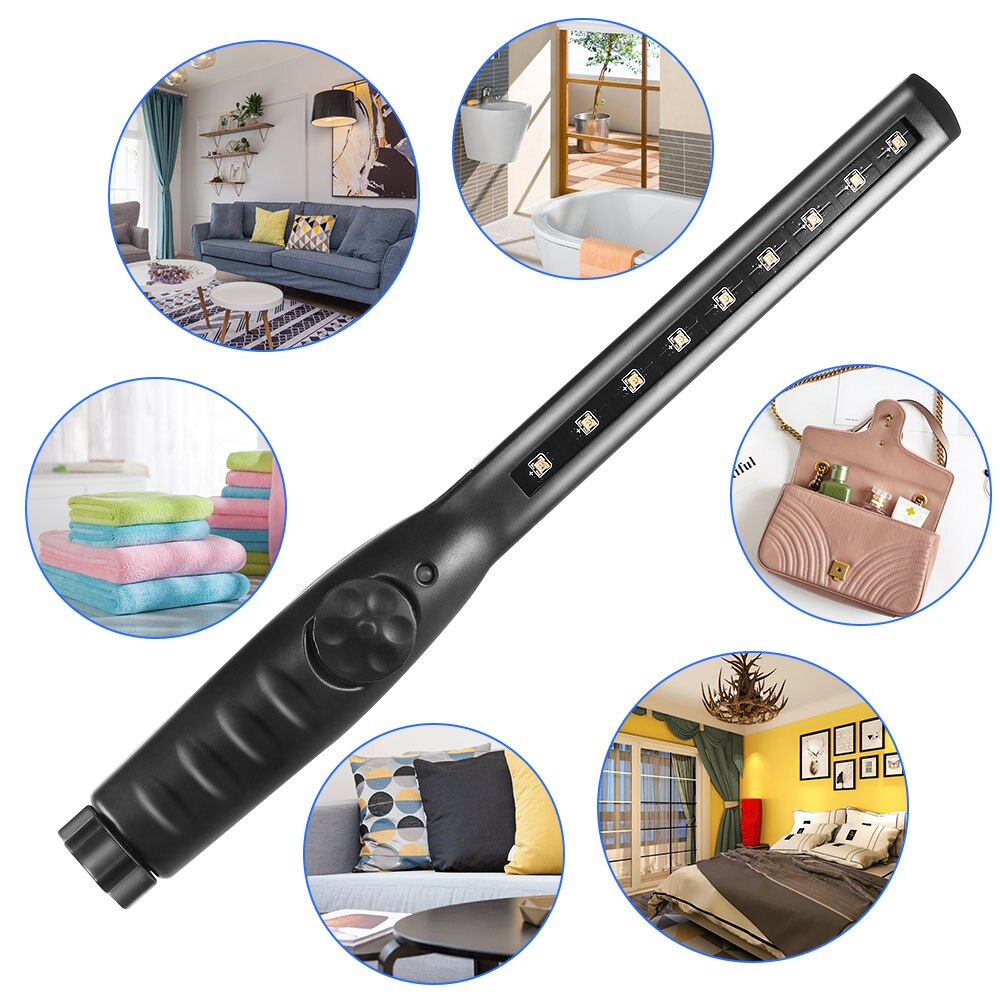 Ultraviolet UV Sterilizer Light Tube Bulb Disinfection Bactericidal Lamp Ozone Sterilizer Black USB Disinfection Light