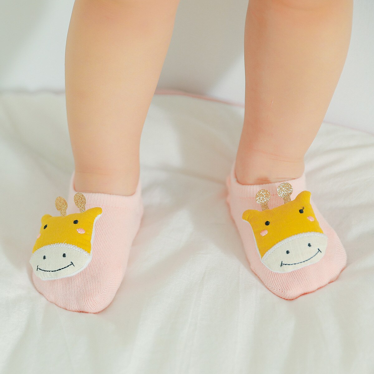 Baby Boys Anti-slip Floor Socks Lovely Cartoon Ankle Sock Toddler Girls Spring Summer
