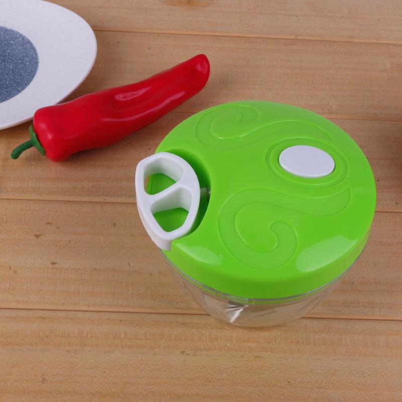 Portable animal de compagnie manuel fruits légumes Chopper oignon noix broyeur hachoir main tirer nourriture Cutter cuisine accessoires fruits légumes