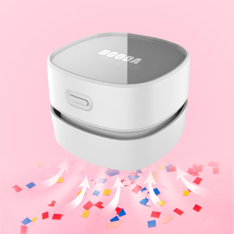 Tutu Bureau Set Draagbare Desktop Cleaner Mini Bureau Recharge Stofzuiger Voor School Klas Kantoor Kantoor School Leveranties H0278