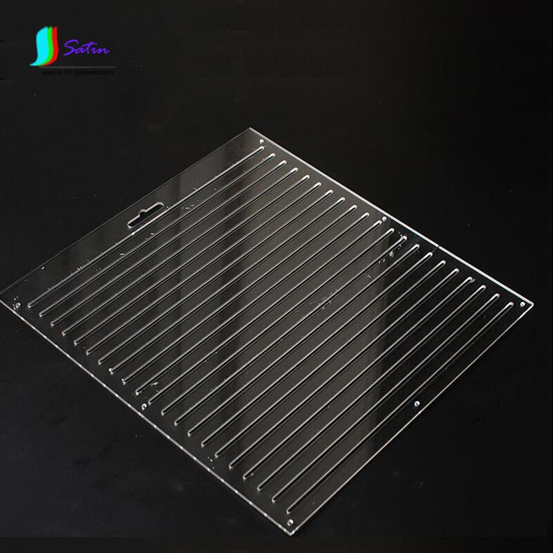 Transparent Big Size Acrylic Template for Cushion Pattern DIY Sewing Sashiko Embroidery Patchwork Pressure Line Template S0007H