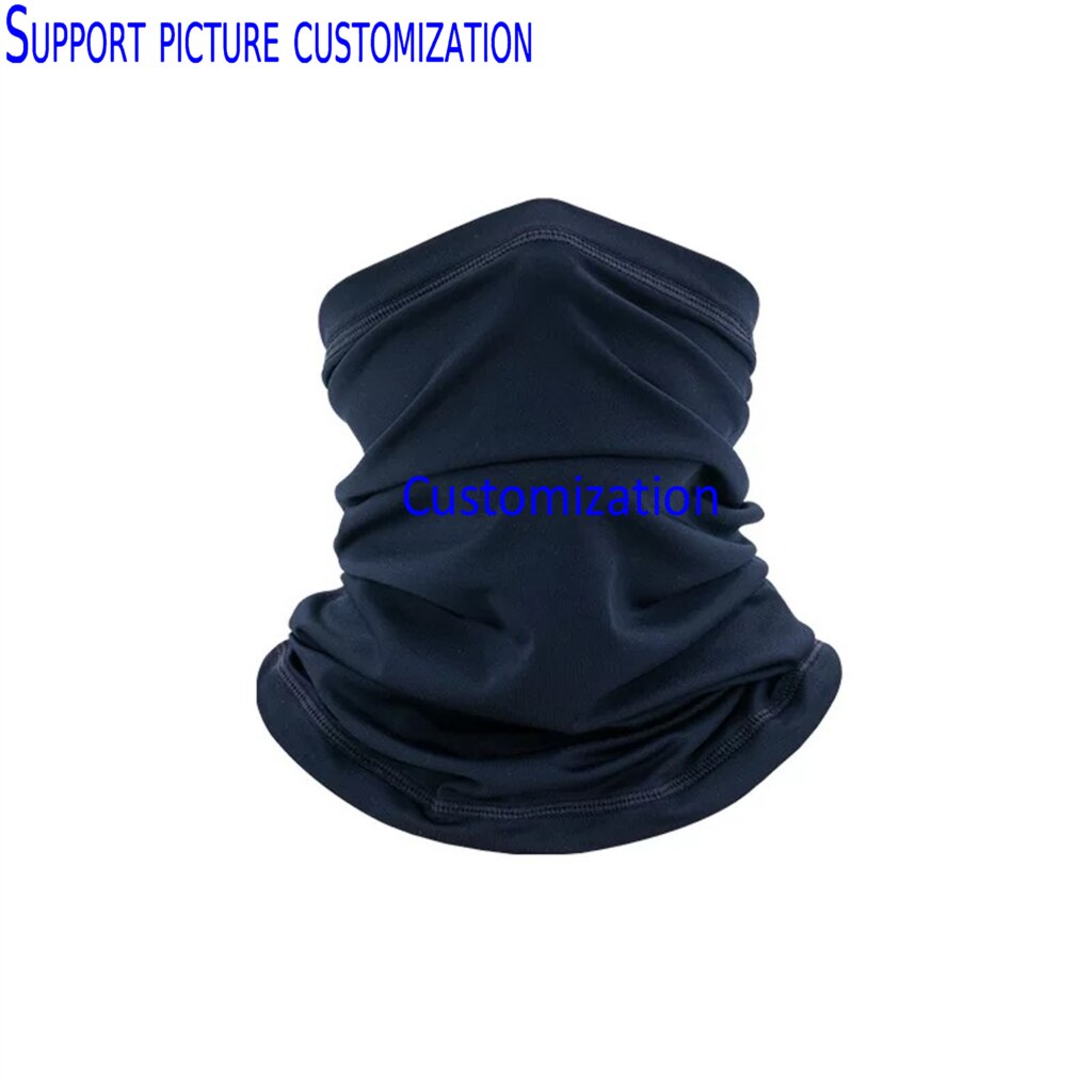 Haters Love Me scarf: Navy blue