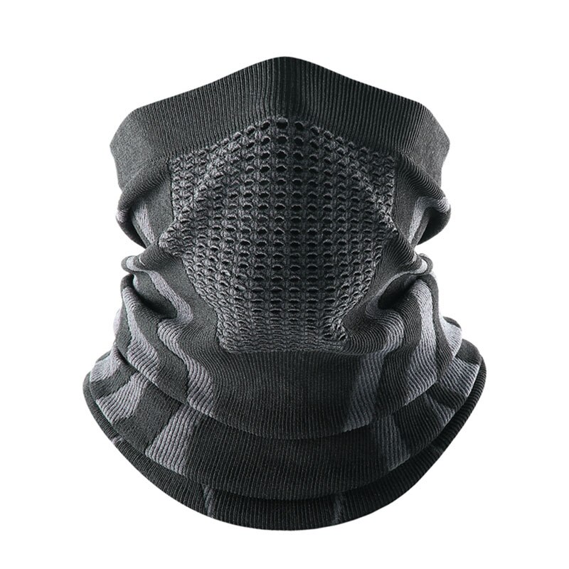 Winter Thermal Face Bandana Mask Cover Neck Warmer Gaiter Bicycle Cycling Ski Tube Scarf Hiking Breathable Masks Print Women Men