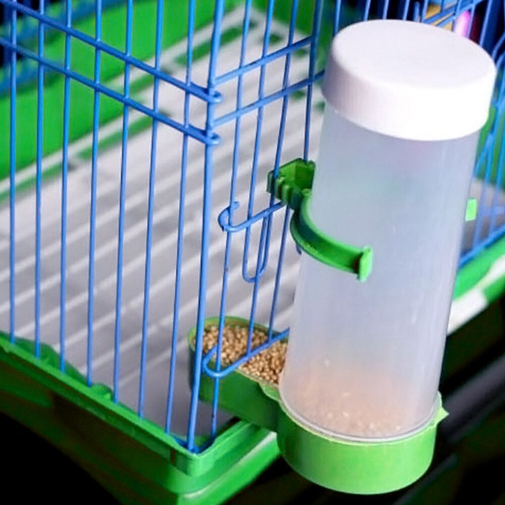 Bird Water Drinker Feeder Waterer with Clip Pet Bird Supply Dispenser Bottle Drinking Cup Bowls For Pet Parrot Cage Bird Feeder