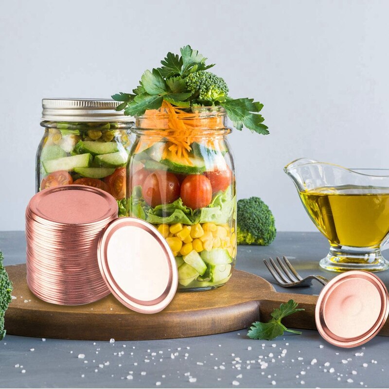 40 Pack Mason Jar Lids Mason Jar Split-Type Lids Mason Jar Cover Mason Jar Lid Excluding Mason Circle
