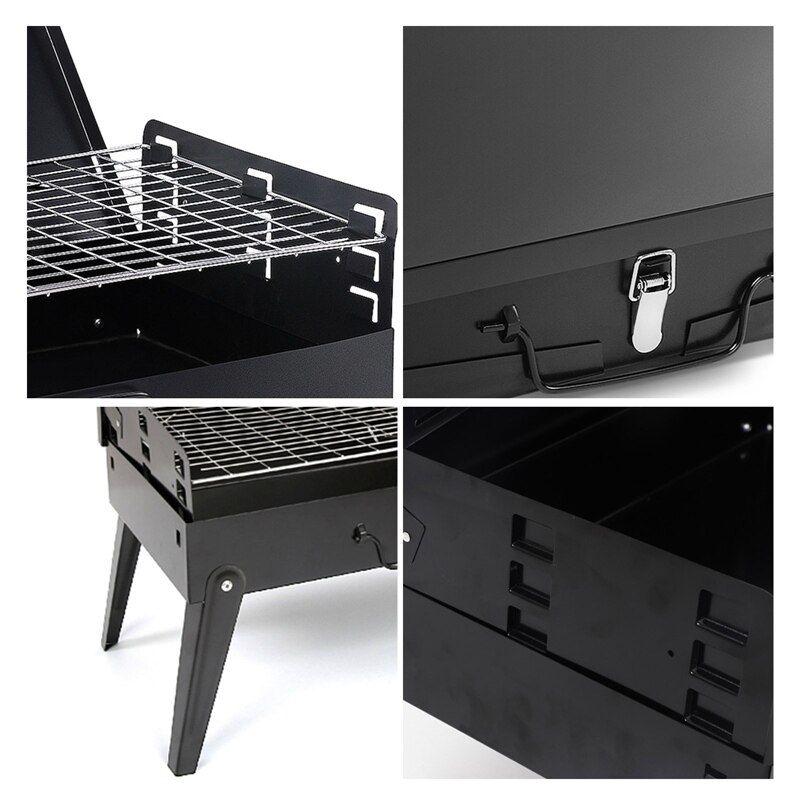 Draagbare Bbq Grill Vouwen Houtskool Grill Outdoor... Grandado
