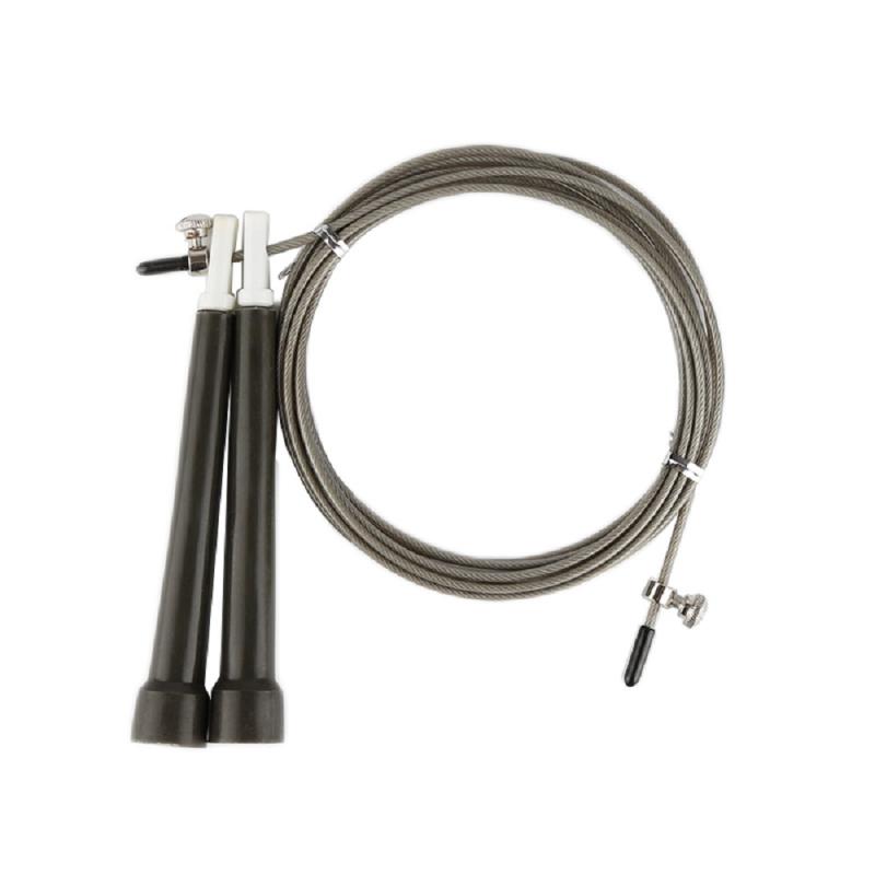 Gimnasio en casa, cuerda de saltar de velocidad, ajustable, ejercicio para perder peso, cuerdas para saltar, equipos de Fitness Crossfit,: Grey
