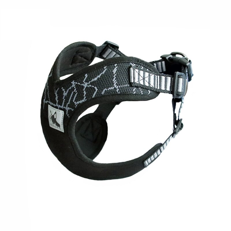 5 Kleur Sport X3 Pet Dog Harness En Leash Set Voor Honden Reflecterende Puppy Hond Vest Harnassen Shih Tzu Franse bulldog Leads Keten: X3-Gray-harness / S