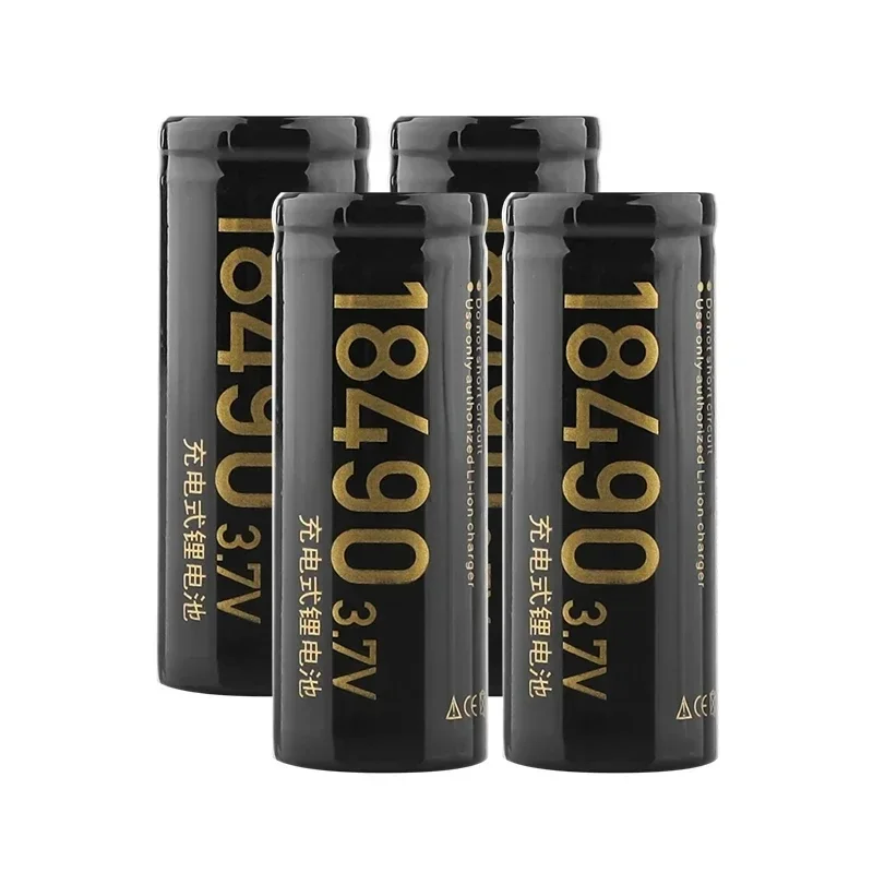 DLGpower 18500 18490 batería de litio 3,7 V 1400mAh batería recargable para juguetes linterna producto electrónico con níquel DIY: green