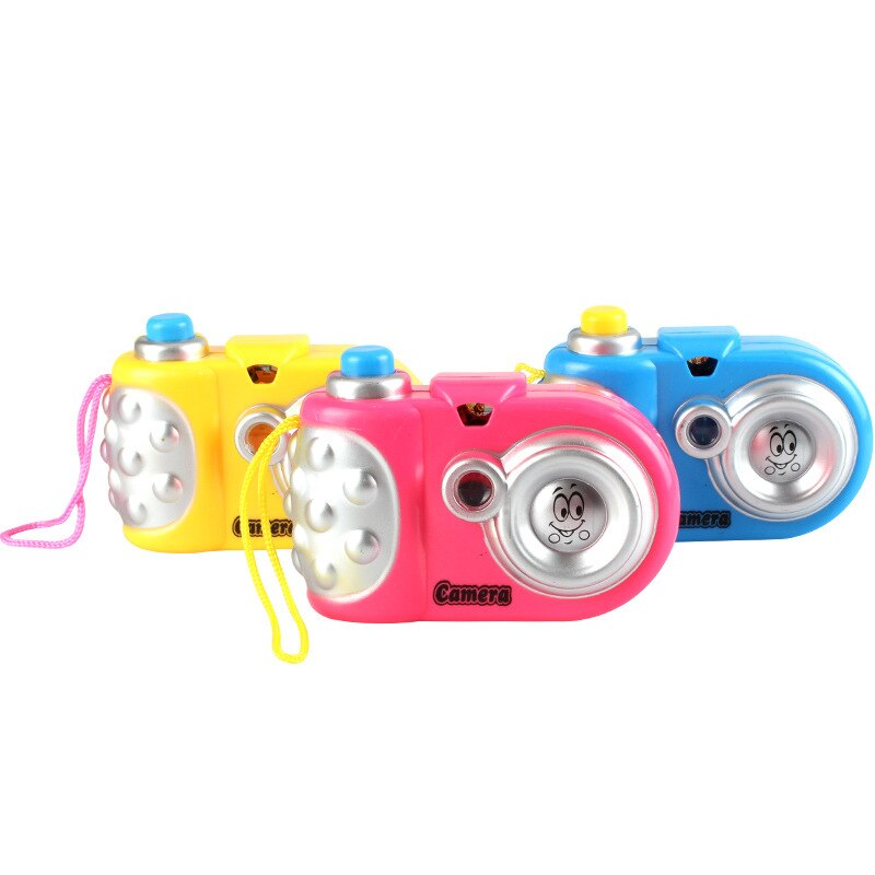 1Pcs Licht Projectie Camera Kids Educatief Speelgoed Voor Kinderen Baby Dieren Wereld Willekeurige Kleur