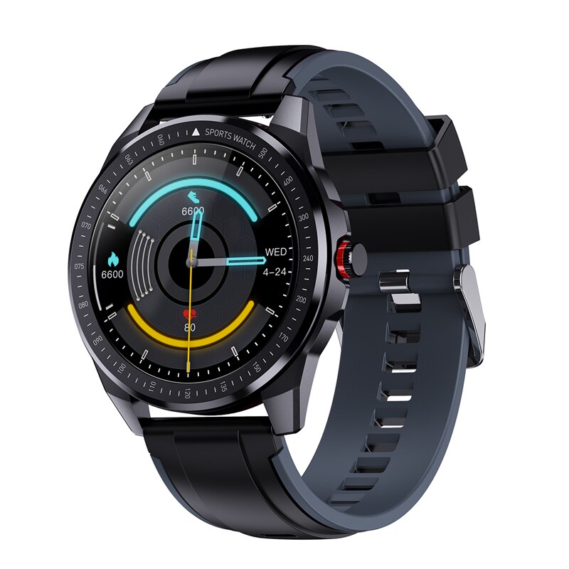 Smart watch IP67 waterproof 1.3 Full touch screen Sports Smart watch Ladies heart rate Fitness tracker Men Smart watch: black