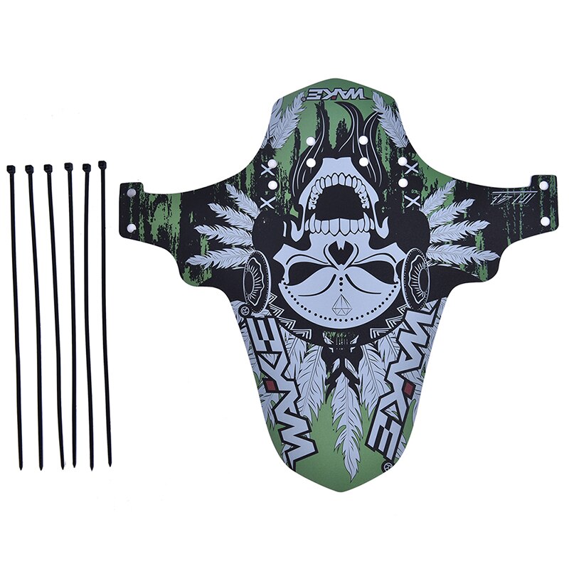 1 set voor- en achterspatborden voor fietsen, racefietsen, mountainbikes, spatborden, gereedschap: P2