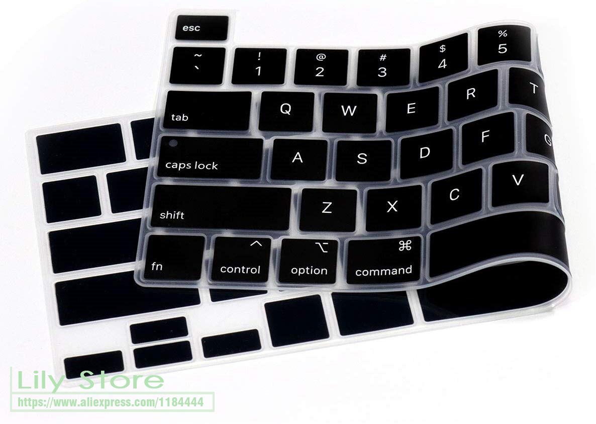 Silicone Keyboard Cover Protector Silicone Skin for MacBook Pro 16 inch Release with Touch Bar & Touch ID A2141