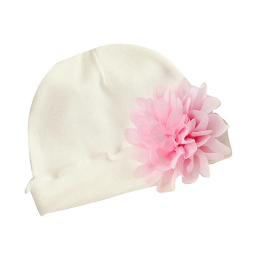 Baby Hat Baby Cap Newborn Baby Girls Infant Toddler Flower Hat Cotton Soft Hat Cap PK 15